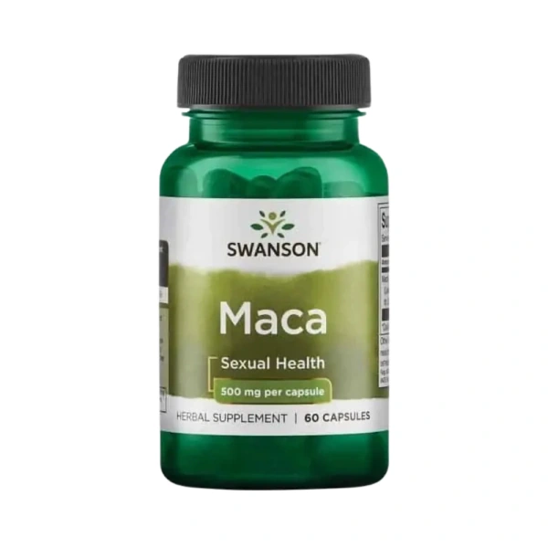 SWANSON Maca 500mg (Zdrowie Seksualne) 60 Kapsułek