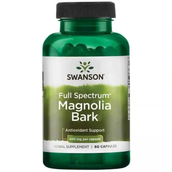 SWANSON Magnolia Bark (Kora Magnolii) 60 Kapsułek