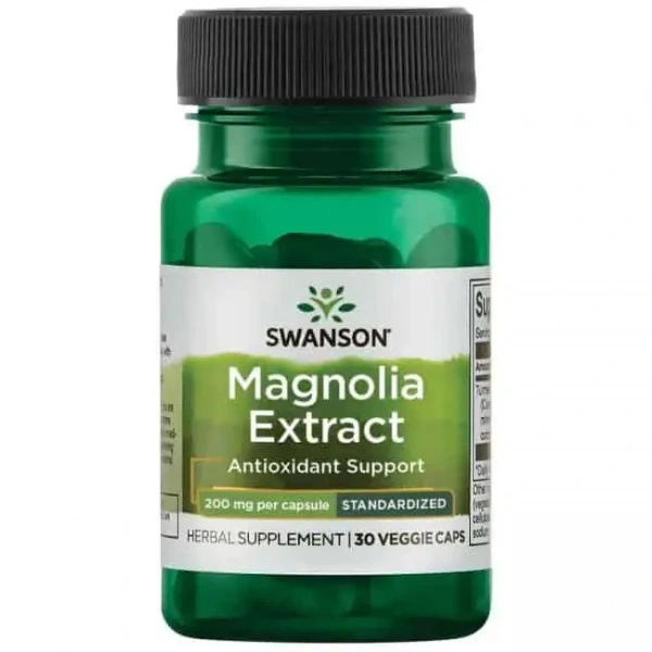 SWANSON Magnolia Extract 30 Vegetarian Capsules