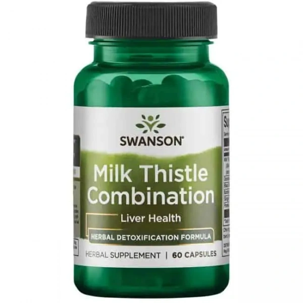 SWANSON Milk Thistle Combination (Liver Support) 60 Capsules