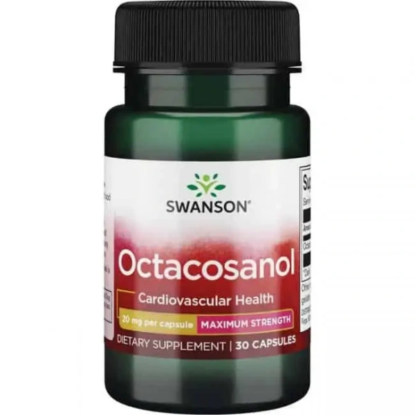 SWANSON Octacosanol (Cardiovascular system) 30 capsules