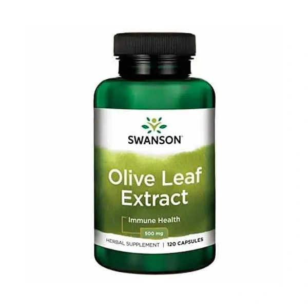 SWANSON Olive Leaf Extract (Ekstrakt z Liści Oliwnych) 500mg 120 kapsułek