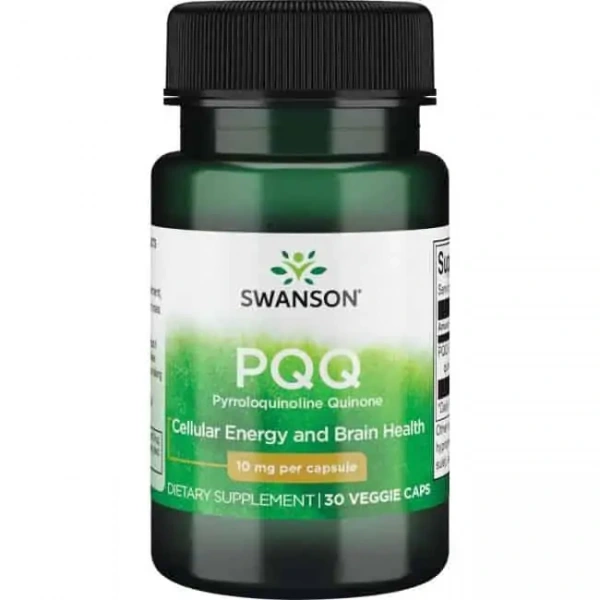 SWANSON PQQ Pyrroloquinoline Quinone 10mg 30 Vegetarian Capsules