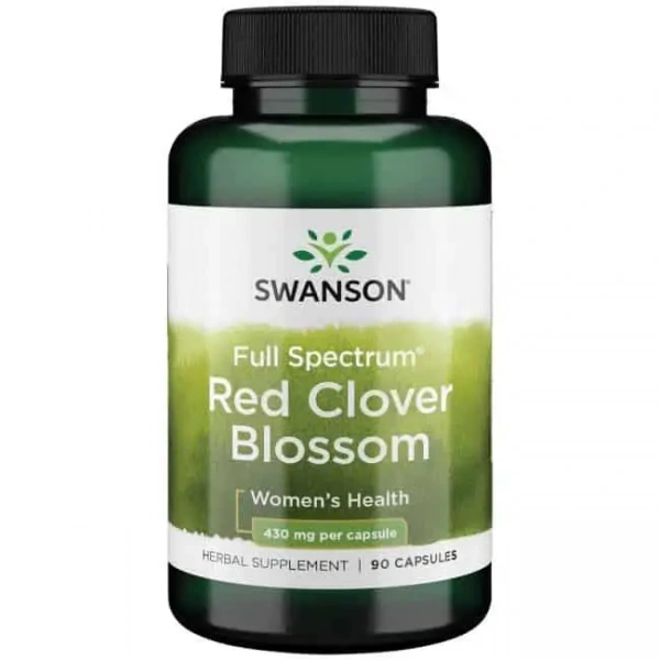 SWANSON Red Clover Blossom (Wsparcie przy Menopauzie) 90 Kapsułek