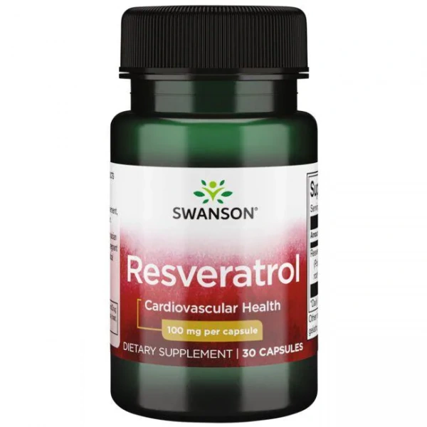 SWANSON Resveratrol (Resweratrol) 100mg - 30 kapsułek