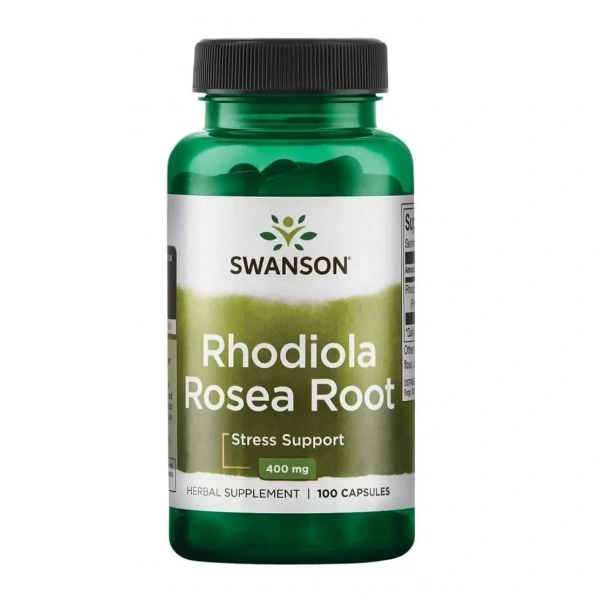 SWANSON Rhodiola Rosea Root 400mg 100 Kapsułek wegetariańskich