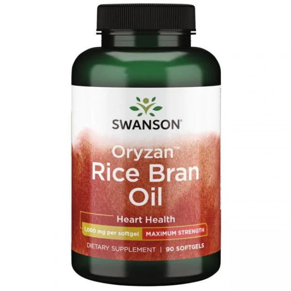 SWANSON Rice Bran Oil (Olej z otrębów ryżowych) 90 Kapsułek żelowych