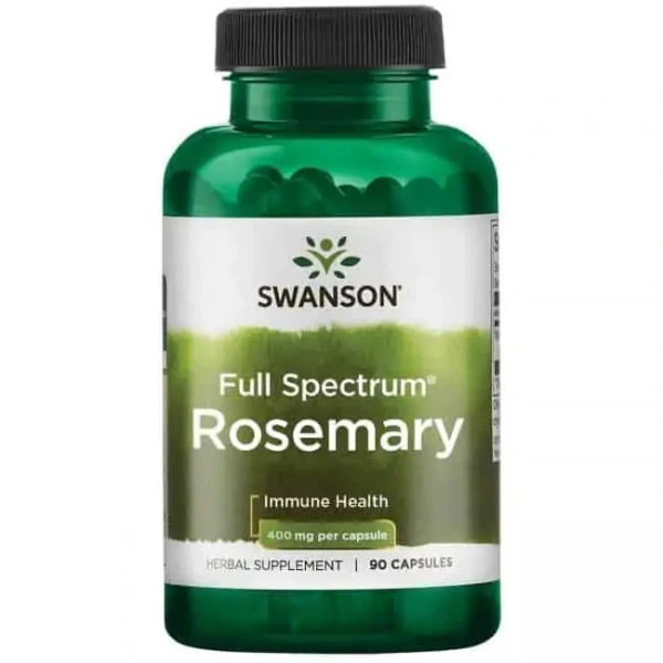 SWANSON Rosemary (Przeciwutleniacz) 90 Kapsułek
