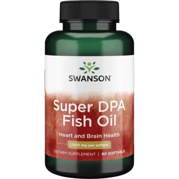 SWANSON Super DPA Fish Oil (Omega-3, EPA, DHA)  60 Kapsułek żelowych