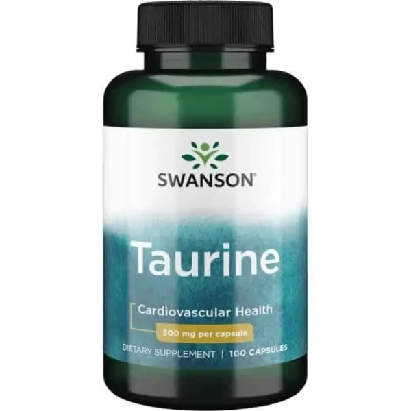 SWANSON Taurine (Taurine, Electrolyte Balance) 100 Capsules