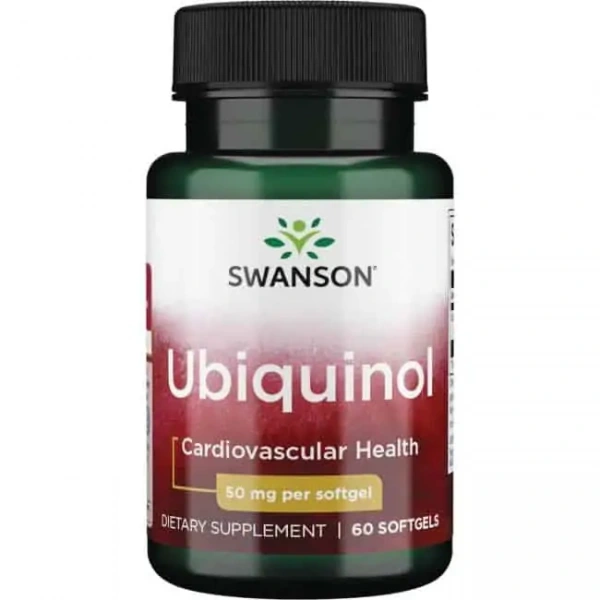 SWANSON Ubiquinol (Coenzyme Q10, System-vascular system) 60 Softgels