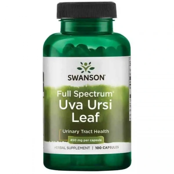 SWANSON Uva Ursi Leaf (Inflammation And Urinary Tract Health) 100 Capsules