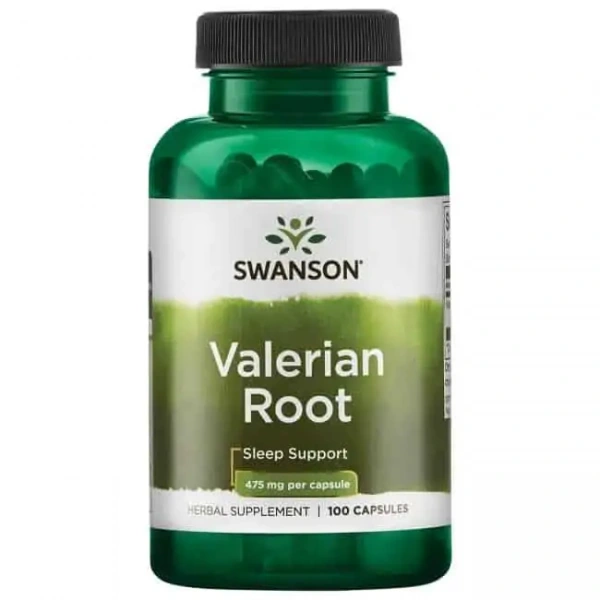 SWANSON Valerian Root (Promotes a feeling of calm and relaxation) 100 Capsules