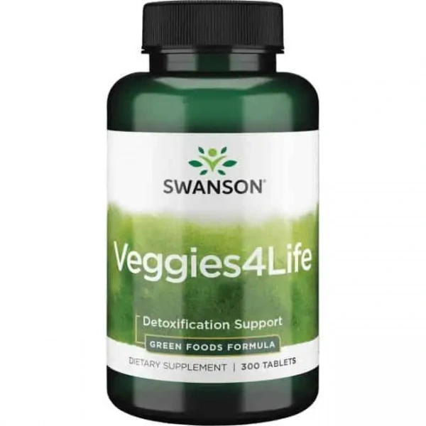 SWANSON Veggies4Life (Warzywa w prostej formie) 300 Tabletek