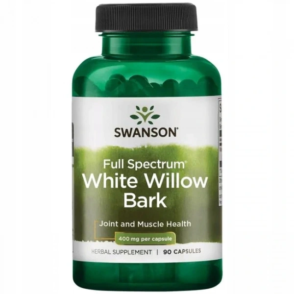 SWANSON White Willow Bark (Stawy, Mięśnie) 90 Kapsułek wegetariańskich