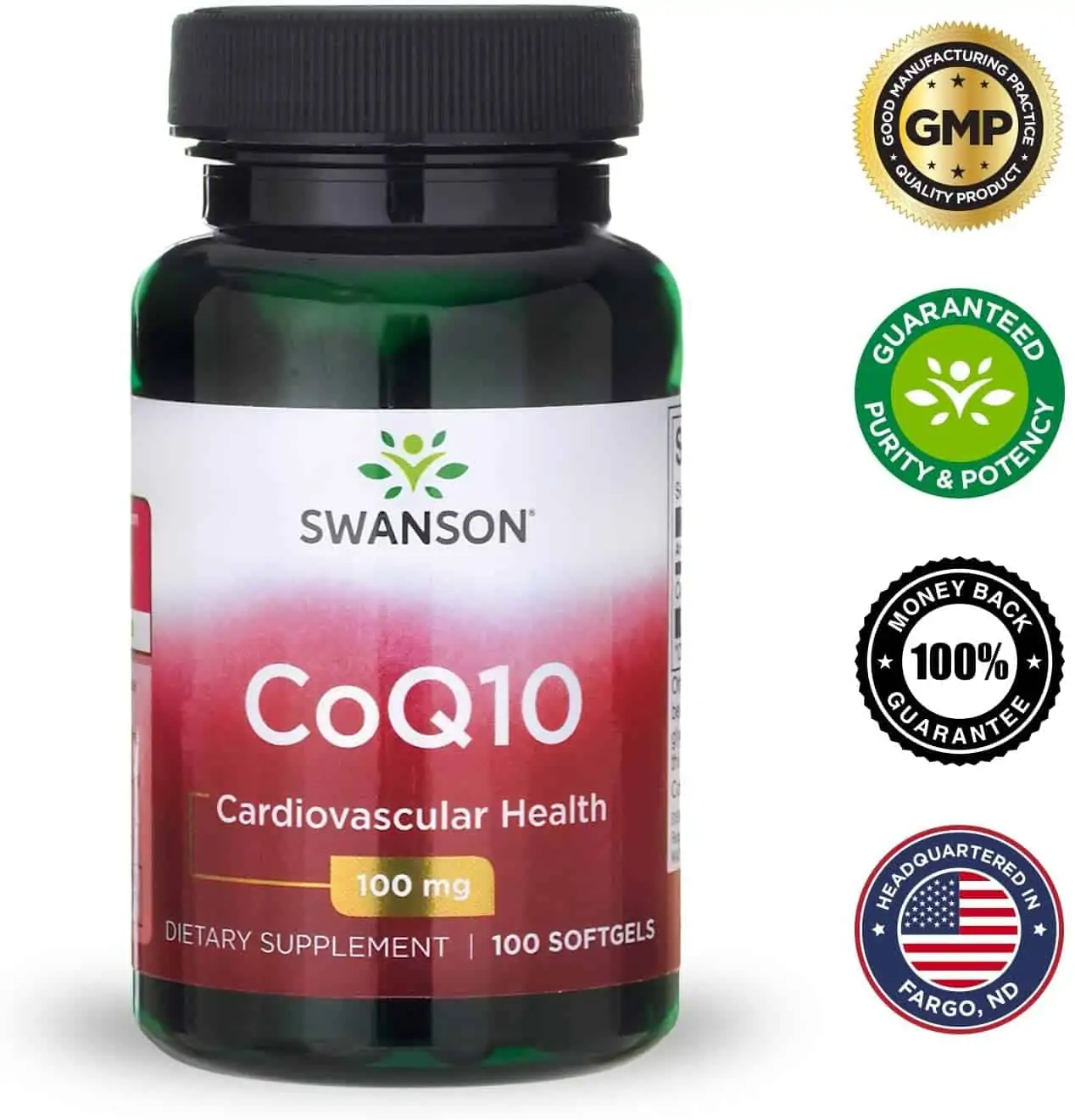 Co-Enzym Q10 100 mg Coenzym CoQ10 co-q-10 coq-10 Softgel Coenzym Q10 