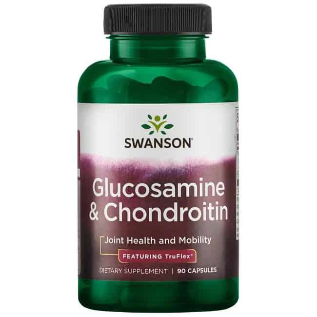 SWANSON Glucosamine & Chondroitin (Wsparcie stawów) 90 Kapsułek