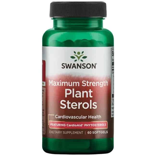 SWANSON Maximum Strength Plant Sterols CardioAid (Układ krążenia) 60 Kapsułek