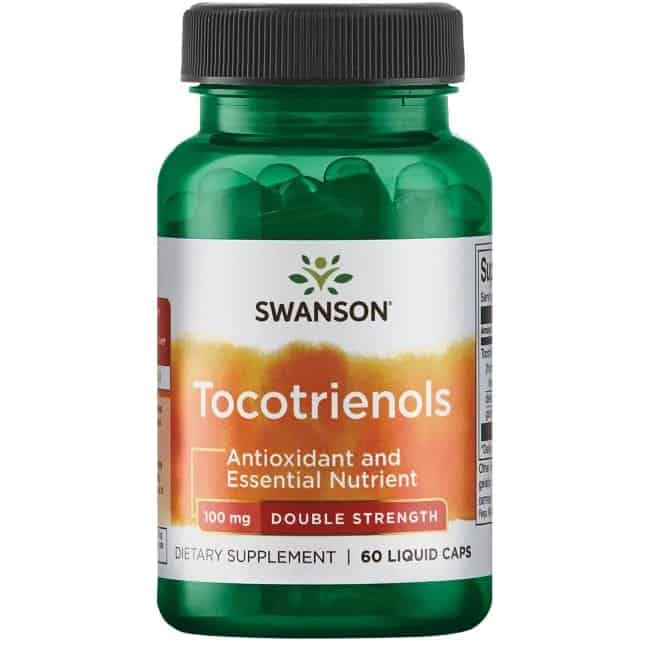SWANSON Tocotrienols 100mg (Kompleks Witamin E) 60 Kapsułek płynnych