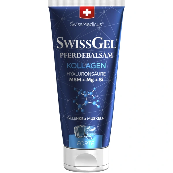 SWISS MEDICUS Horse balsam with marine collagen cooling forte 200ml