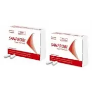 SANPROBI Super Formula (Probiotyk, Prebiotyk) 2 x 40 kapsułek