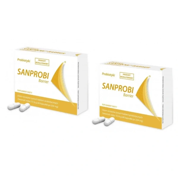 SANPROBI Barrier (Probiotyk) 2 x 40 kapsułek
