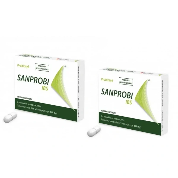 SANPROBI IBS (Probiotyk) 2 x 20 kapsułek