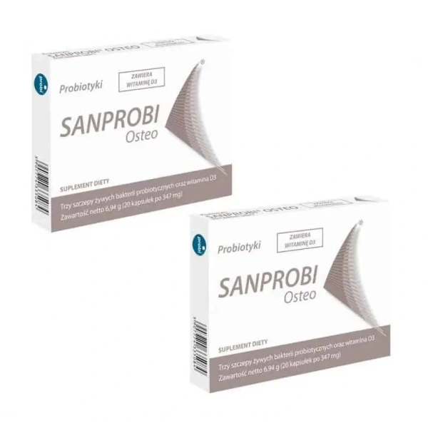 SANPROBI Osteo (Immunity and strong bones) 2 x 20 capsules