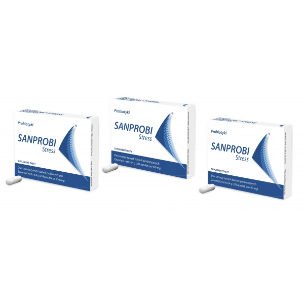 SANPROBI Stress (Probiotic) 3 x 20 capsules