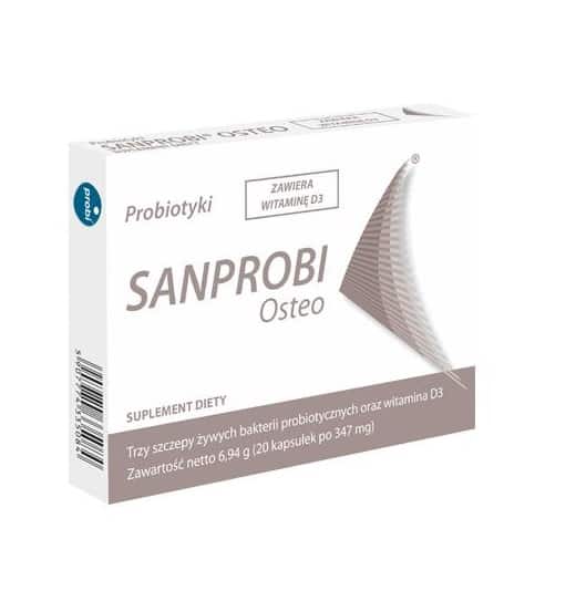 SANPROBI Osteo (Odporność i mocne kości) 20 Kapsułek