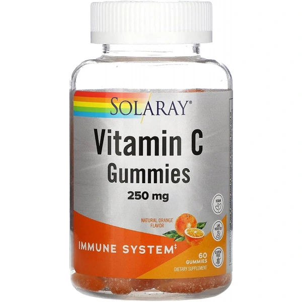 SOLARAY Vitamin C Gummies 60 Gummies