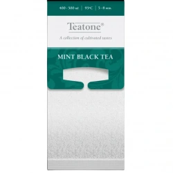 TEATONE Herbata czarna z miętą 20 Saszetek