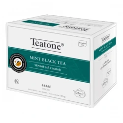 TEATONE Herbata czarna z miętą 20 Saszetek