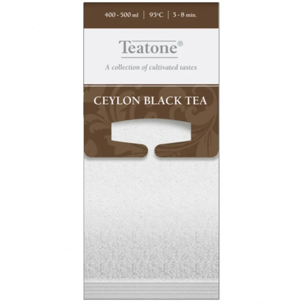 TEATONE Herbata czarna Ceylon (Ceylon Black Tea) 20 Packs