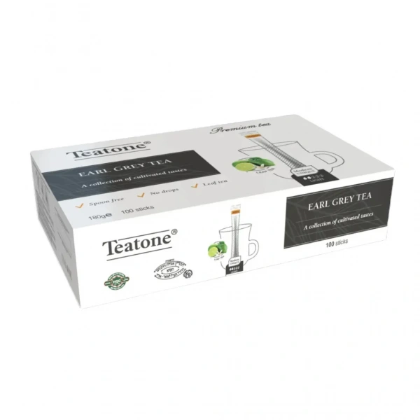 TEATONE Herbata czarna Earl Grey (Earl Grey Tea) 100 Sticks