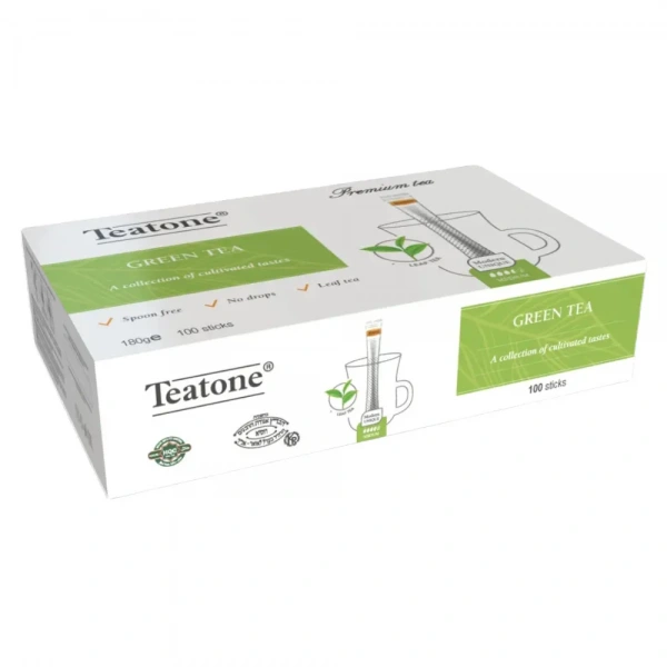 TEATONE Herbata zielona (Green Tea) 100 Sticks