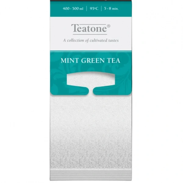 TEATONE Herbata zielona z miętą (Mint Green Tea) 20 Packs