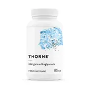 THORNE RESEARCH Manganese Bisglycinate (Bisglicynian manganu) 60 Kapsułek wegetariańskich