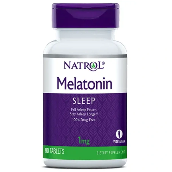 Natrol Melatonin 1mg (Melatonina) 90 tabletek wegetariańskich