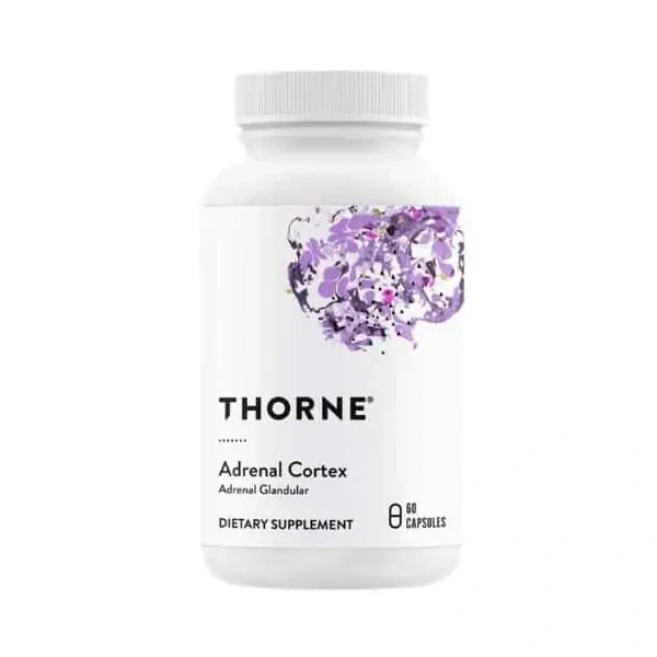 THORNE Adrenal Cortex - Wsparcie Nadnerczy - 60 kapsułek wegetariańskich