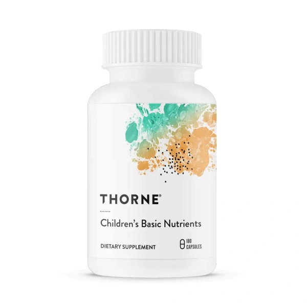 THORNE Children's Basic Nutrients - 180 vegetarian capsules