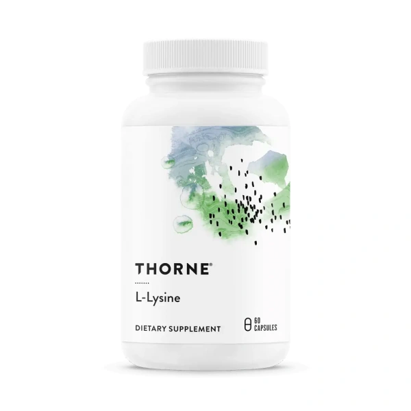 THORNE L-Lysine (Lizyna) 500mg - 60 kapsułek wegetariańskich