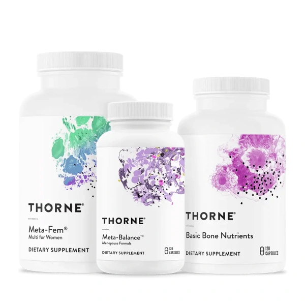 THORNE Menopause Bundle (Supplements' Bundle for Peri- or Postmenopausal Women)