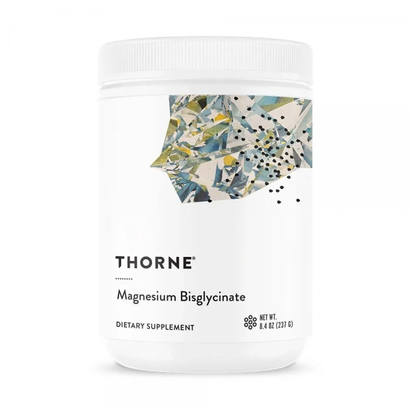 THORNE RESEARCH Magnesium Bisglycinate (Bisglicynian magnezu, Kości i Stawy, Sen) 187g