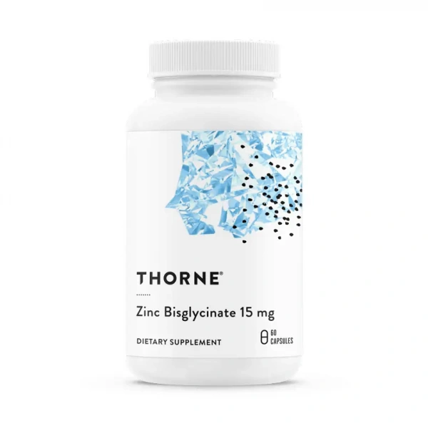 THORNE Zinc Bisglycinate (Immunity Support) 15mg 60 Capsules