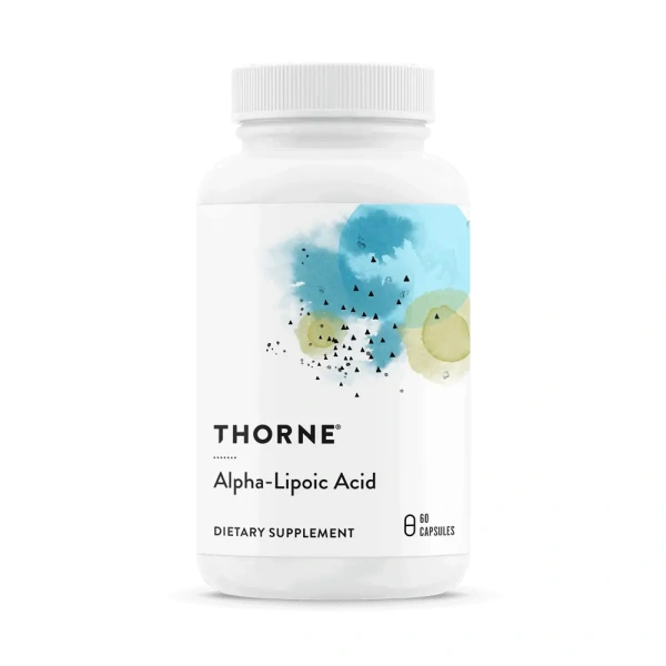 THORNE Alpha-Lipoic Acid (Kwas Alfa Liponowy) 60 Kapsułek wegetariańskich