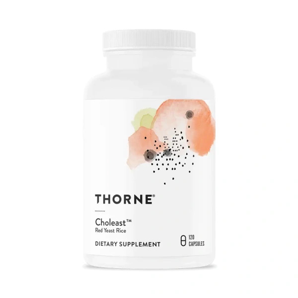 THORNE RESEARCH Choleast™ (Red Yeast Rice - Heart and Circulatory System) 120 Vegetarian Capsules