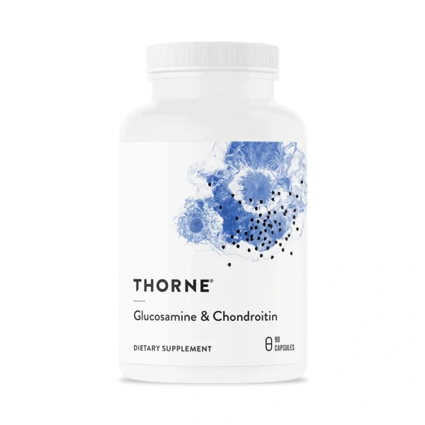 THORNE RESEARCH Glucosamine & Chondroitin (Glukozamina i chondroityna) 90 Kapsułek wegetariańskich