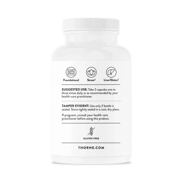 THORNE RESEARCH Glycine (Glicyna - Aminokwasy) 250 Kapsułek wegetariańskich