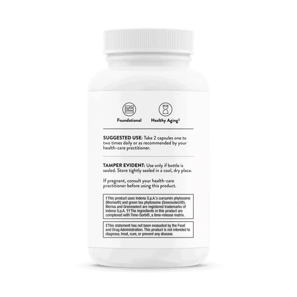 THORNE RESEARCH PolyResveratrol-SR (Dla zdrowego starzenia) 60 Kapsułek wegetariańskich